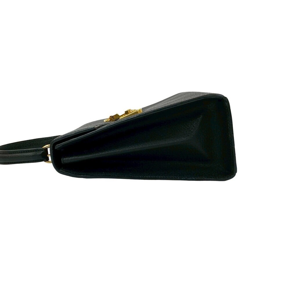 GUCCI Black Leather Shoulder Bag - Picture 5 of 10